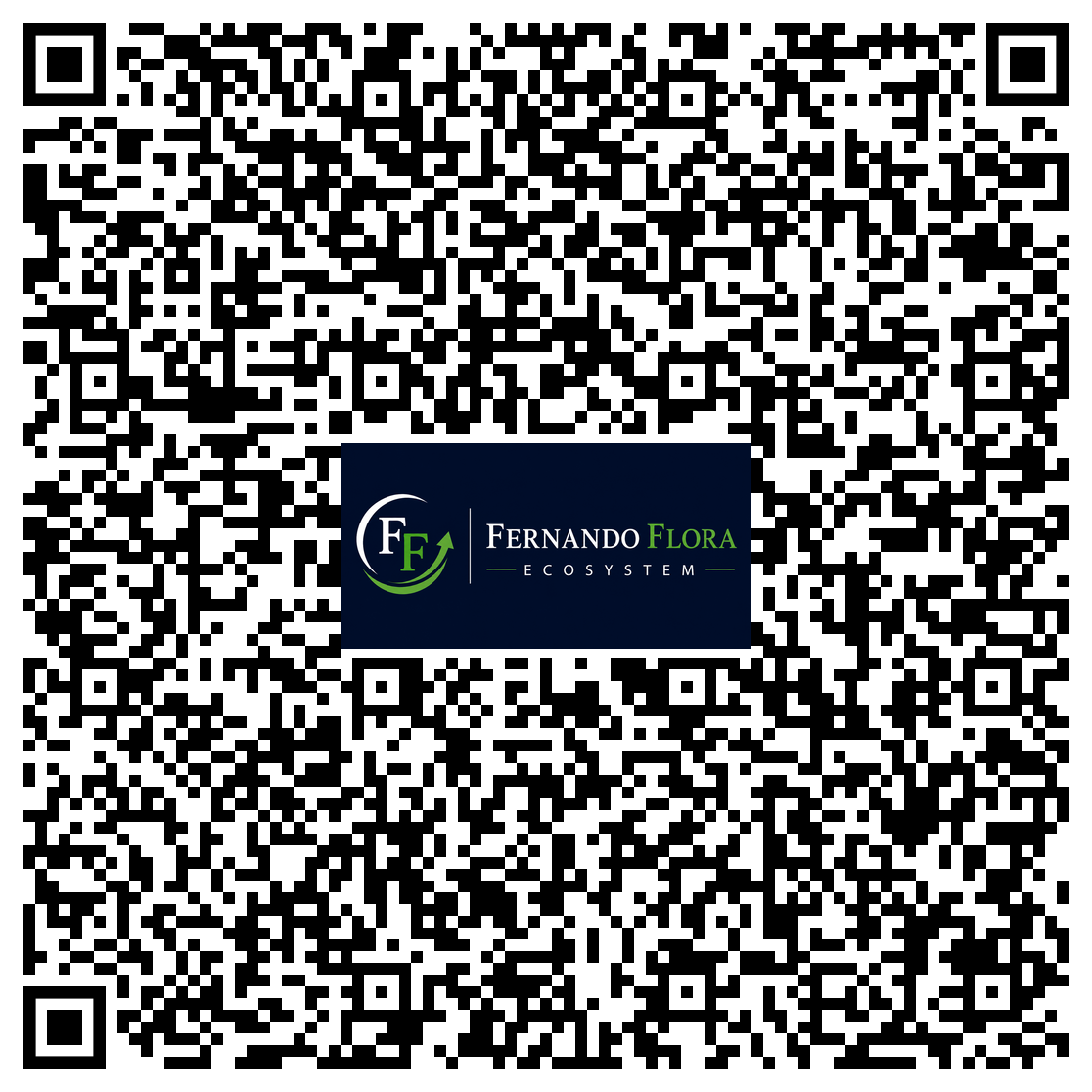 QR code to download Fernando Flora contact information
